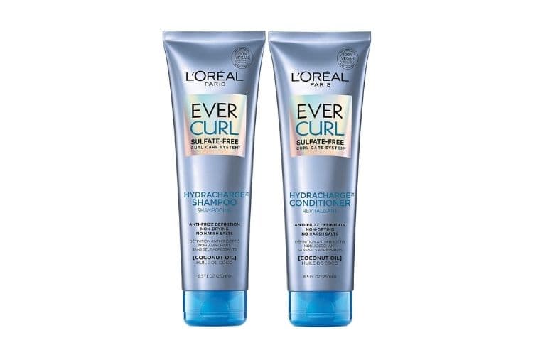 L'Oreal Paris Ever Curl Sulfate Free Shampoo and Conditioner Kit for Curly Hair