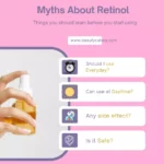 myths about retinol uses in skincare