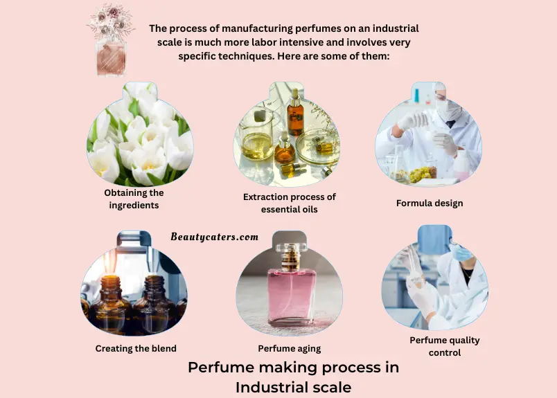 How to make perfume at industrial scale