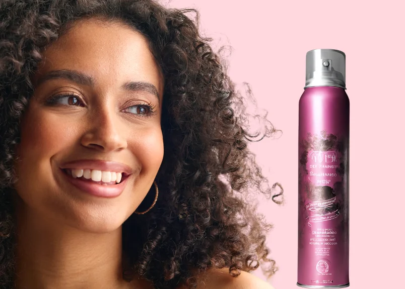 Benefits of dry shampoo on culy hair
