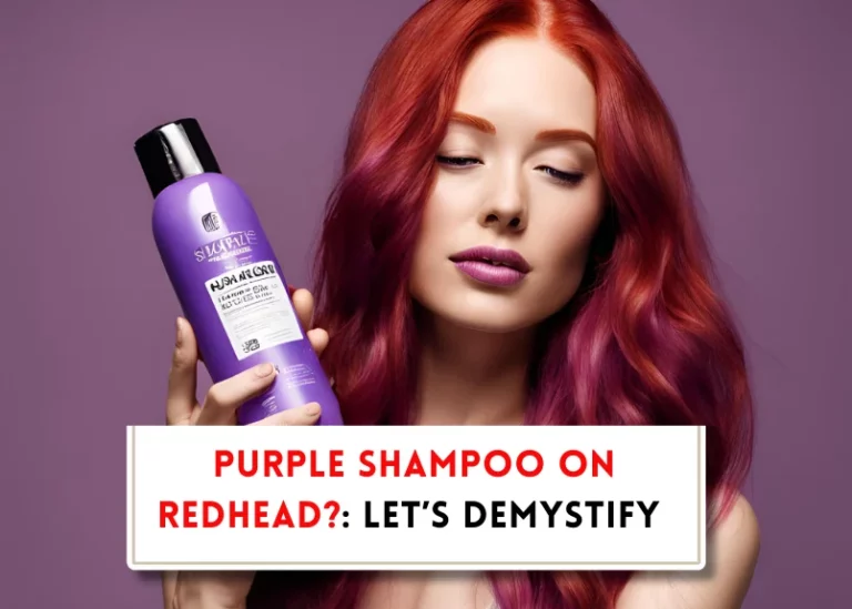 Can you use purple shampoo on red hair