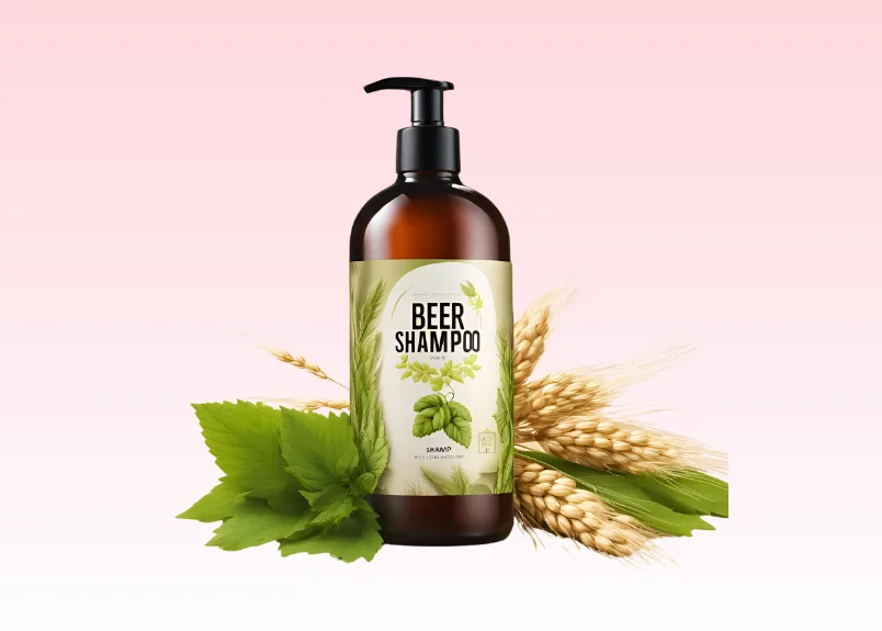 Composition of beer shampoo