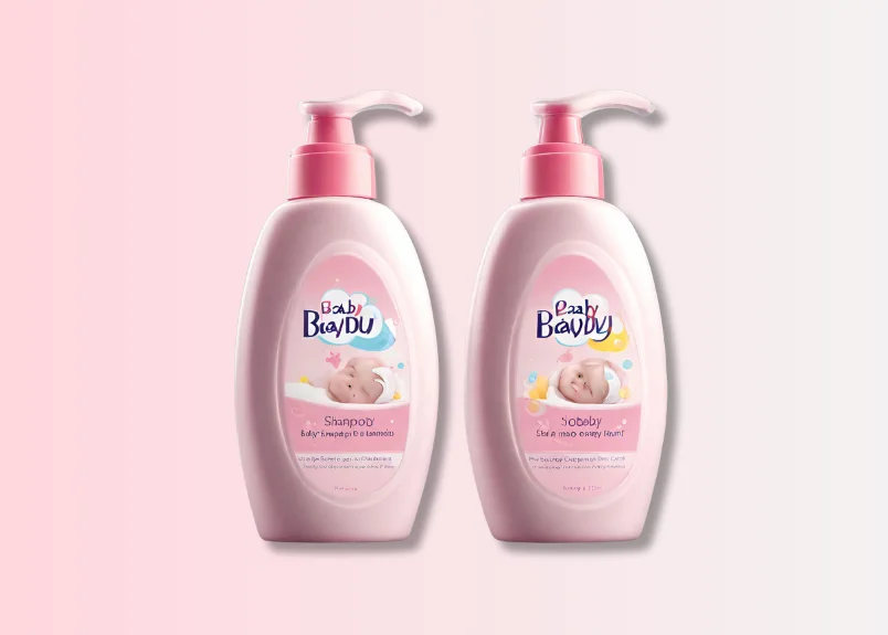 The no-tear baby shampoo