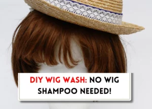 How to wash synthetic wig without wig shampoo