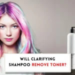 Can clarifying shampoo remove toner?