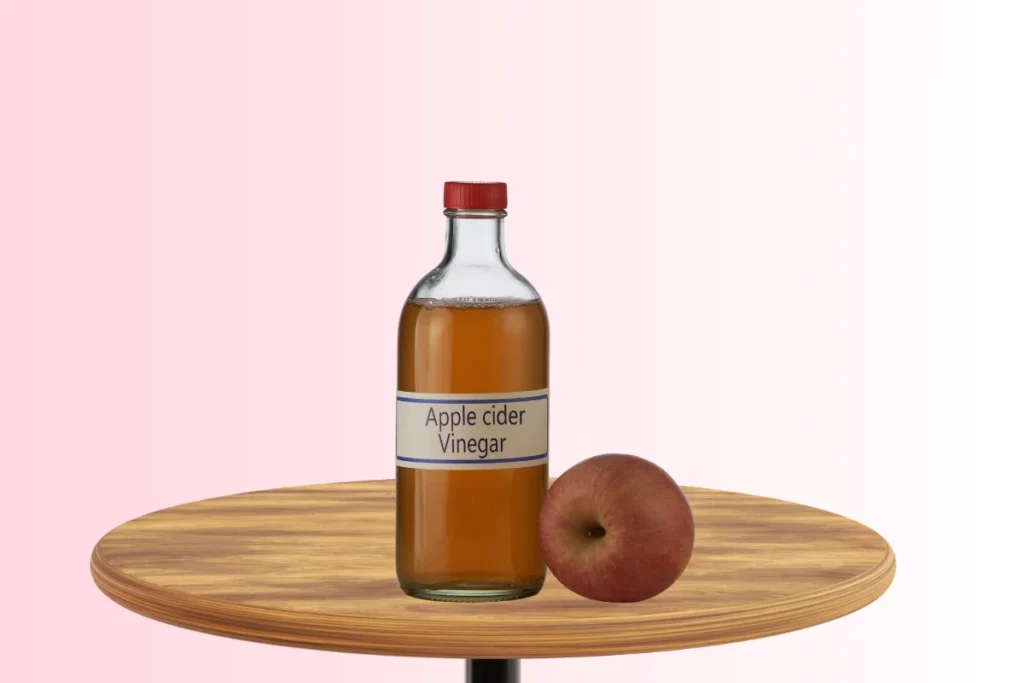 Apple Cider Vinegar rinse to remove castor oil