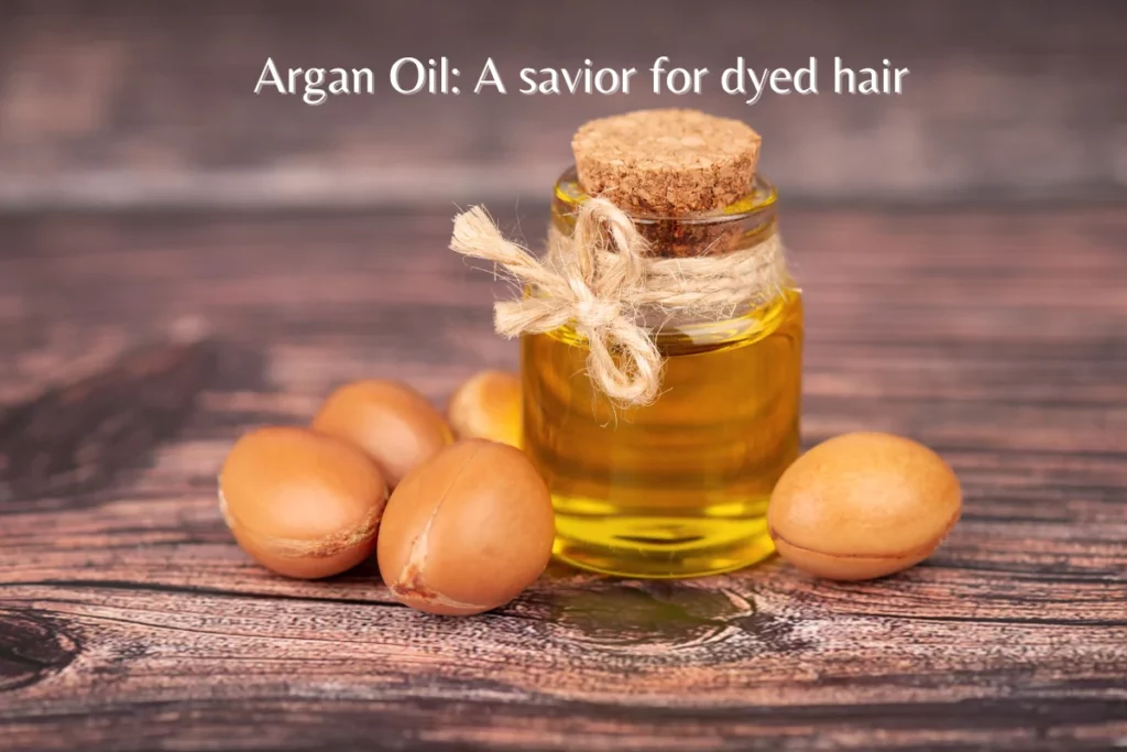 Argan Oil: A savior for dyed hair