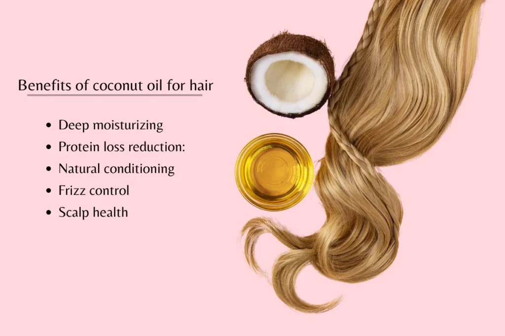 Benefits of coconut oil for hair