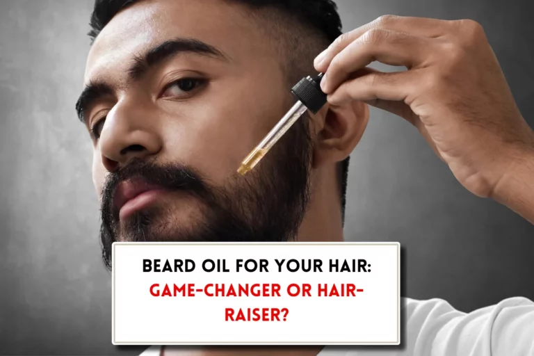 Can you use beard oil on hair?