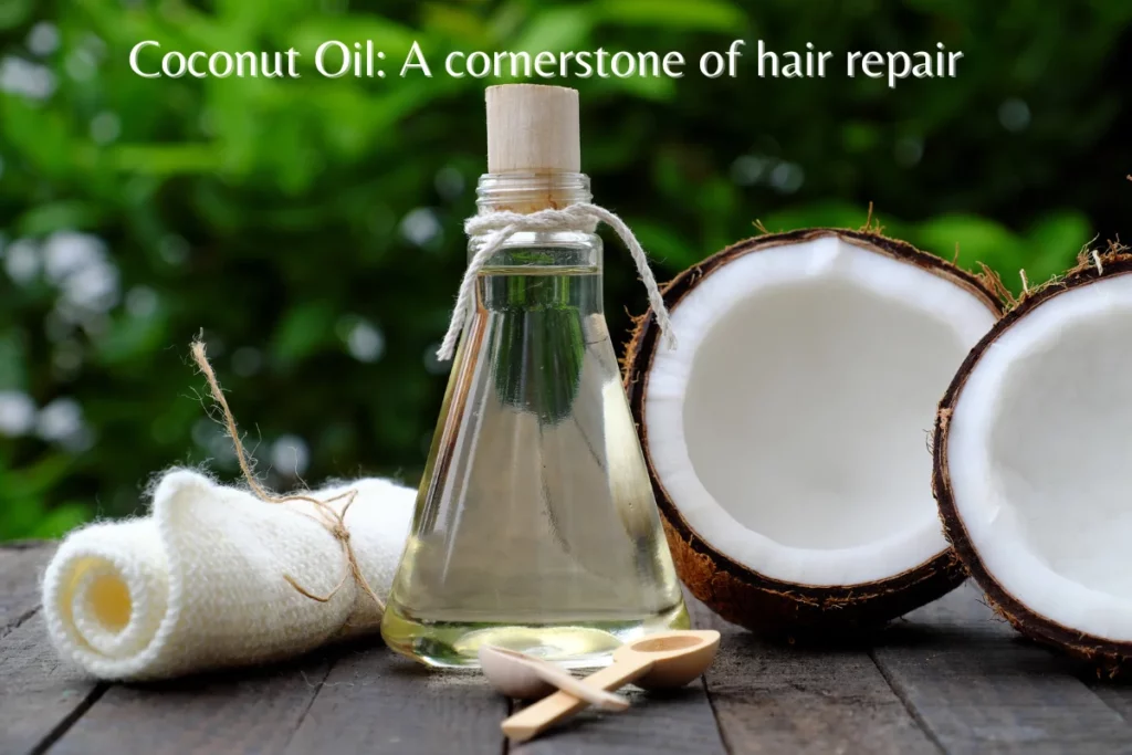 Coconut Oil: A cornerstone of hair repair