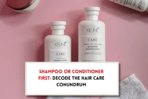 Do you use conditioner first or shampoo?