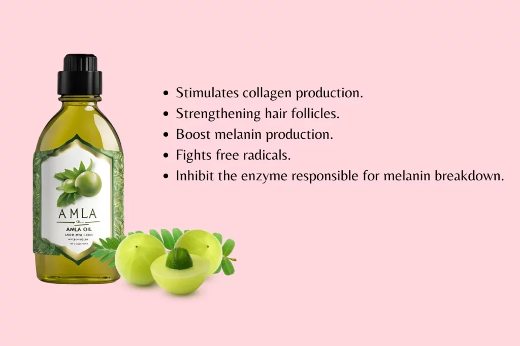 Benefits of amla in darkening hair