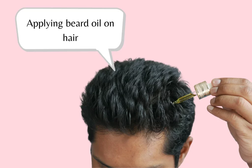 How to apply beard oil to your hair?