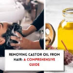 How to get castor oil out of hair?