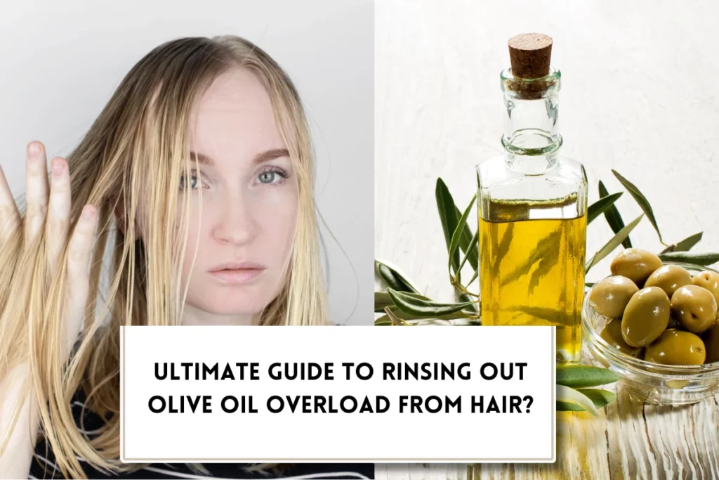 How to rinse olive oil out of hair?