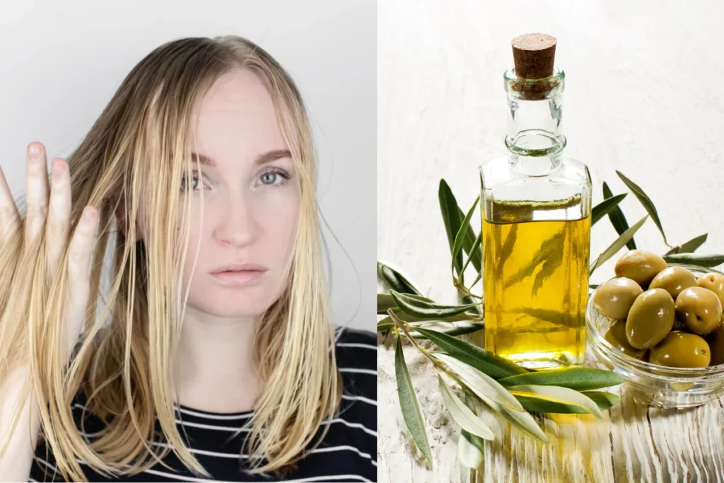 How to rinse olive oil out of hair?