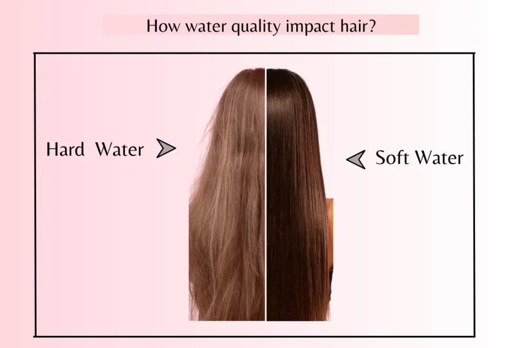 How water type affect hair?