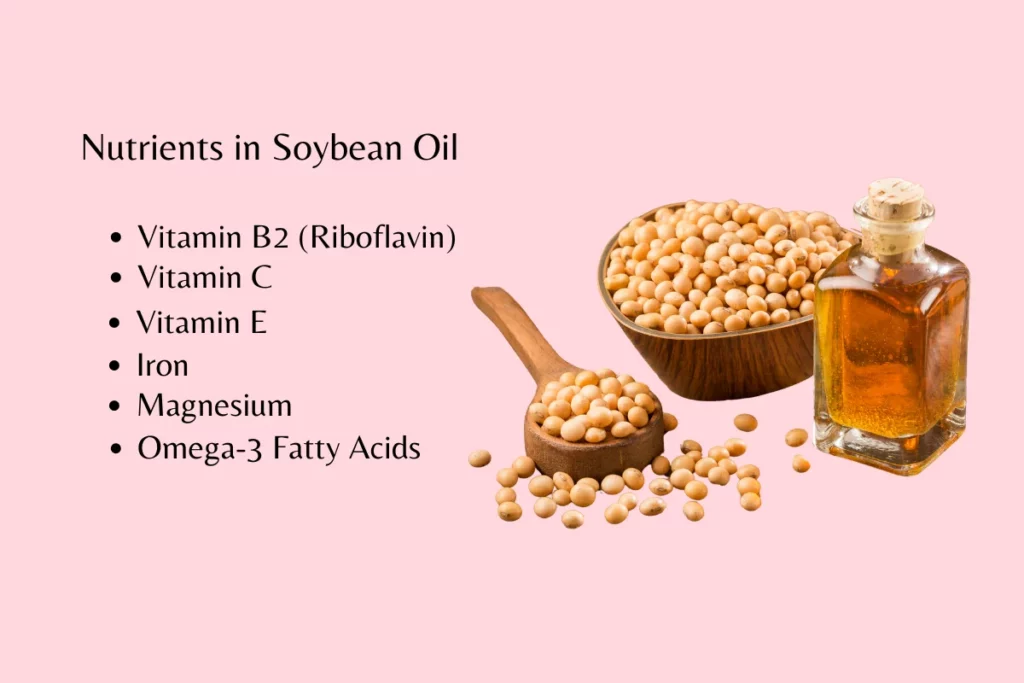 Nutrients in soybean oil