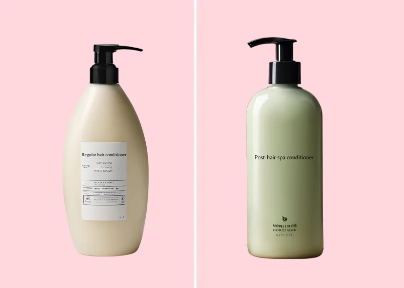 Regular vs. Post-spa conditioners