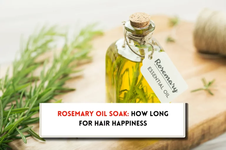 How long can you leave rosemary oil in your hair?