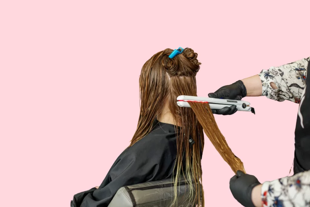 Hair straightening