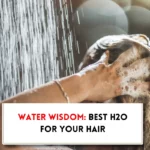 Which type of water is generally preferred for shampooing?