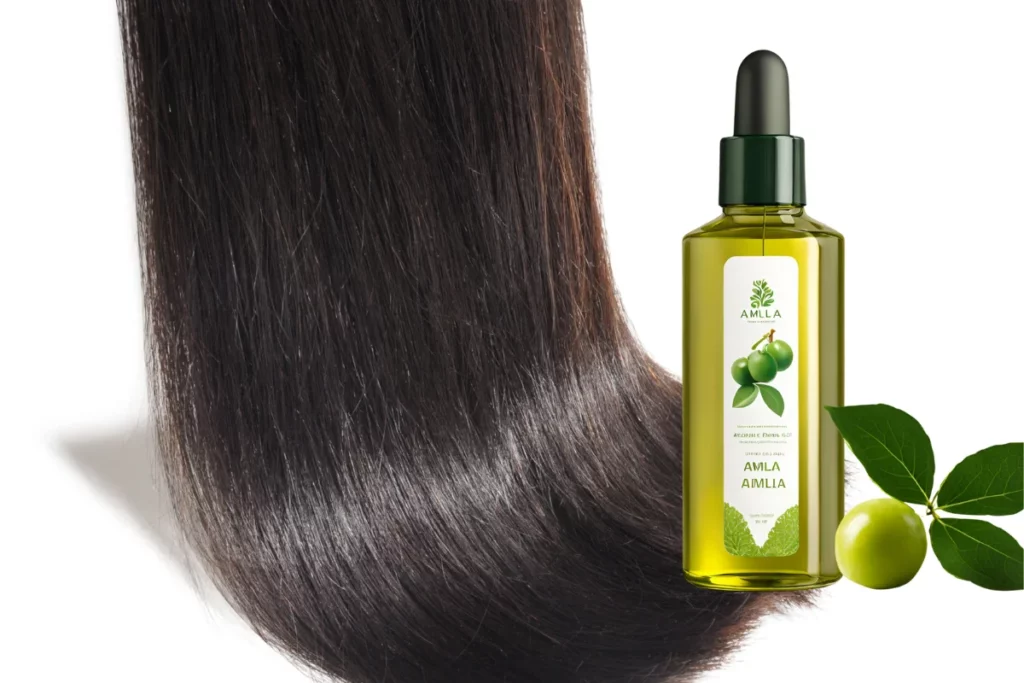 Does amla oil darken hair?