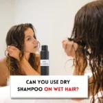 Can you use dry shampoo on wet hair?