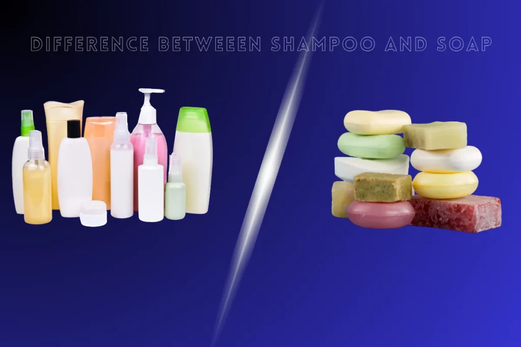 How is shampoo different from soap?