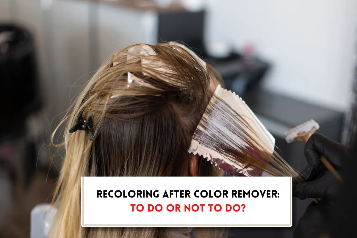 Can I dye my hair after using color remover? 2025