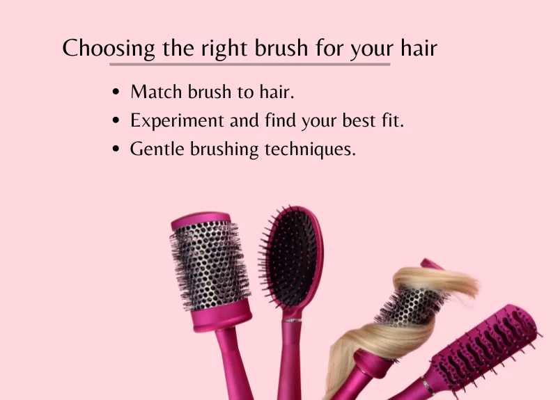 Hair brushes and choosing the right brush for your hair