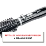 How to clean hair dryer brush?