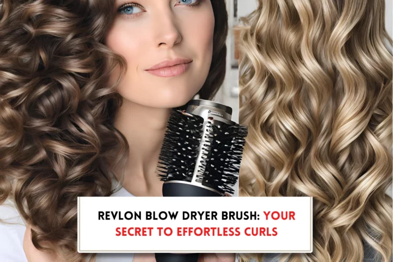 How to curl hair with Revlon blow dryer brush?