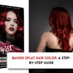 How to remove splat hair color from hair?