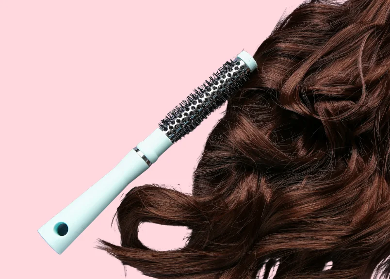 Master the Art of Curling with a Round Brush