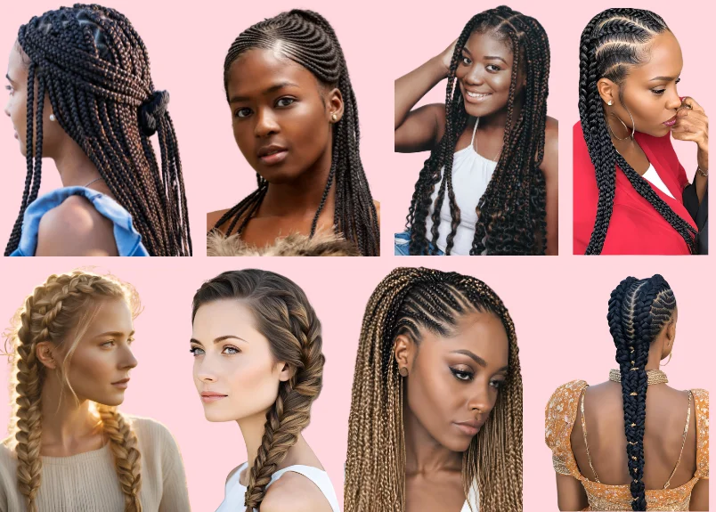 Popular braiding styles