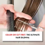 Should you cut or color your hair first