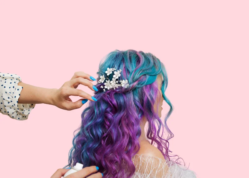 Vibrant hair