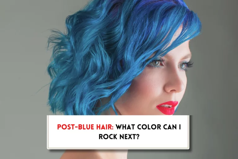 What color can I dye my hair after blue hair?