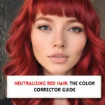 What color cancels out red hair