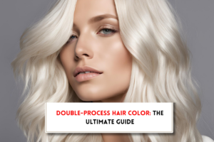 What is double-process hair color