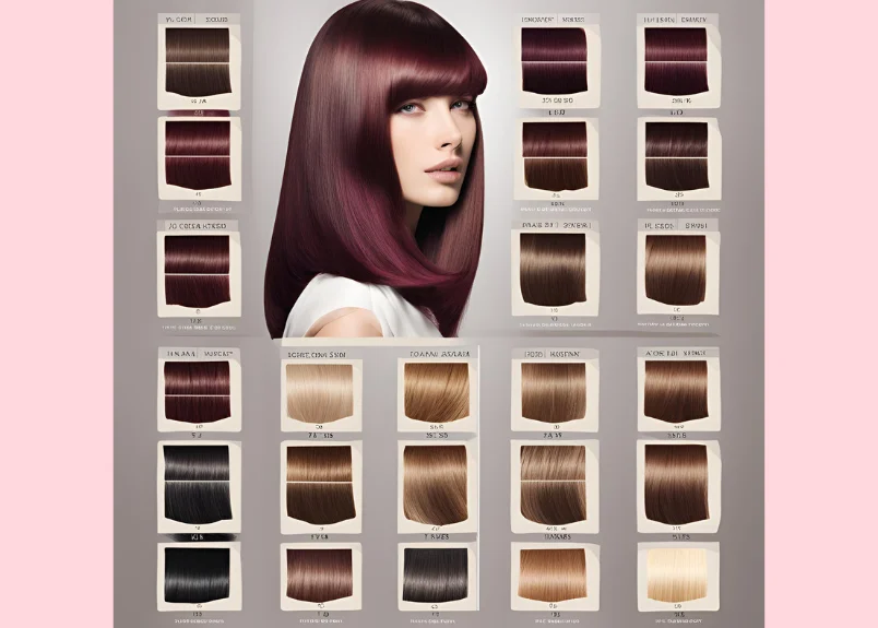 Hair color numbering system