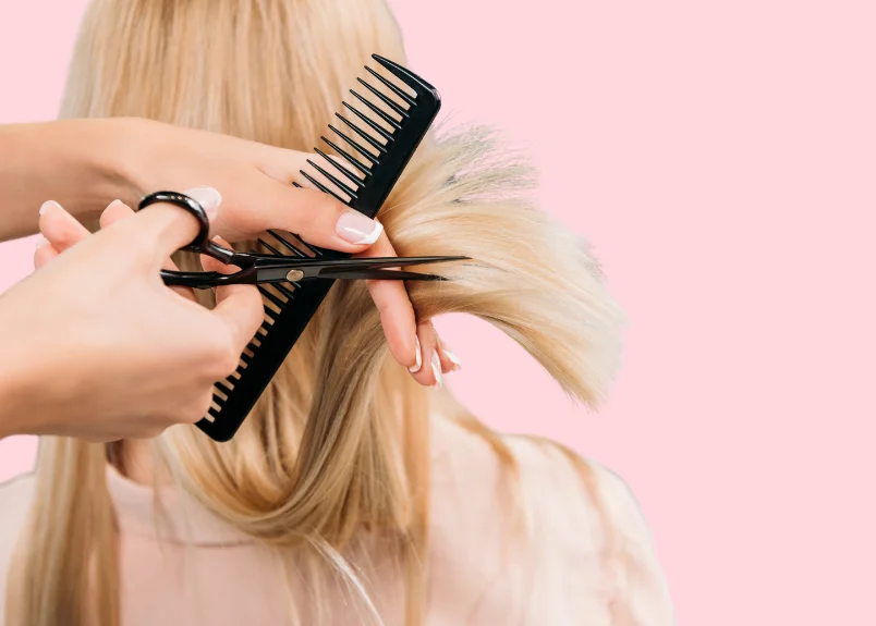 hair trims eliminate split ends