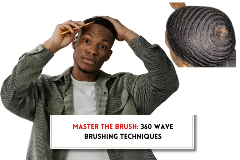 How to properly brush your hair for 360 waves?