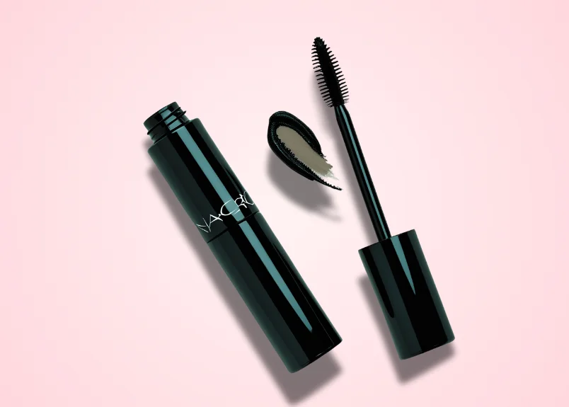 Opened Black Mascara Bottle