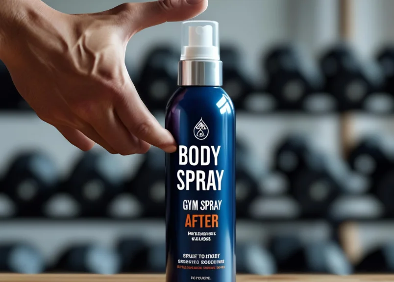 Body spray as a post-workout refreshment